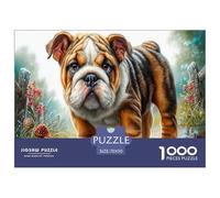 Bulldog Puzzle Impossibili 1000 Pezzi Giardino delle fiabe Decorazione Per La Casa. Rilassamento E Intelligence Per Adulti E Bambini Da 12 Anni 70x50cm/1000pcs