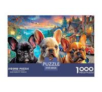 Bulldog Puzzle Ispirato Ai Capolavori Dei Musei - 1000 Pezzi Con Immagini D'Arte Di Profondo Impatto Visivo - Per Divertirsi E Regalare, Consigliato 14+ 38x26cm/1000pcs