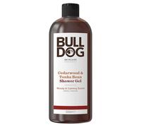 Bulldog Skincare - Gel doccia al legno di cedro e fagiolo tonka, 500 ml