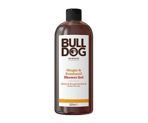 BULLDOG Skincare - Gel doccia Ginger & Patchouli per uomo, 500ml