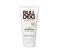 BULLDOG SKINCARE ORIGINAL, crema mani uomo, con aloe vera, 75 ml | Crema mani per pelli secche e normali, nutre e idrata per tutto il giorno, con ingredienti di origine naturale, vegana