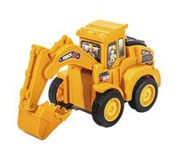 Bulldozer A Rulli | Giocattoli Per Camion A Propulsione Di Sfregamento | Giocattoli Per Veicoli Da Costruzione | Escavatore Di Trasportatore Elettrico Riutilizzabile, Rullo Da Strada Portatile