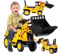 Bulldozer cavalcabile con WC