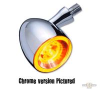 Bullet 1000 Extreme Frecce LED Nere Trasparenti Per Harley-Davidson