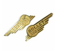 Bullet 350 Tool Box Badge Emblem In Ottone Per Royal Enfield 350cc