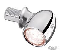 Bullet Atto WL Chr Fr Bianco Posizione Luce Per Harley-Davidson