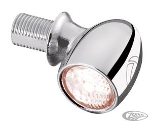 Bullet Atto WL Chr Fr Bianco Posizione Luce Per Harley-Davidson