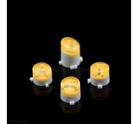 Bullet Buttons ABXY Mod Kit leve joystick per Xbox One S Slim Elite Controll di ricambio (giallo trasparente)