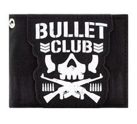 Bullet Club Logo del gruppo giapponese Wrestling Group Nero Portafoglio