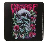 Bullet For My Valentine Skull Red Eyes Drinks Coaster Fan Gift Band Album Design