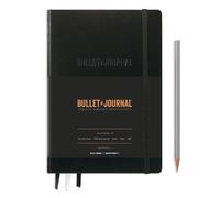 LEUCHTTURM1917 Bullet Journal - Edition 2, Taccuini Medium A5, Copertina rigida 120 g/m² Pagina, Puntini, Nero