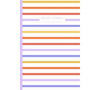 Bullet Journal by Artprink - Colorful Stripes Design | 166 Numbered Dot Grid Pages with Index, Key & Personal Information Page | Perfect Notebook for ... Boost Creativity, and Stay Inspired Every Day