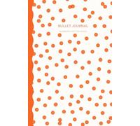 Bullet Journal by Artprink - Orange Confetti Design | 166 Numbered Dot Grid Pages with Index, Key & Personal Information Page | Perfect Notebook for ... Boost Creativity, and Stay Inspired Every Day