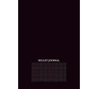 Bullet Journal - Classic Dot Grid Notebook A5, 160 Pages - Black Matte Cover: Minimalist beauty | Perfect for Planning, Creative Notes and Everyday Inspiration