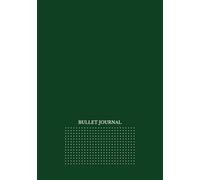 Bullet Journal - Classic Dot Grid Notebook A5, 160 Pages - Forest Green Cover: Minimalist beauty | Perfect for Planning, Creative Notes and Everyday Inspiration