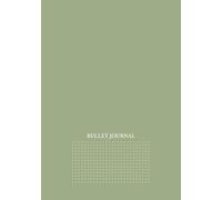 Bullet Journal - Classic Dot Grid Notebook A5, 160 Pages - Sage Green Cover: Minimalist beauty | Perfect for Planning, Creative Notes and Everyday Inspiration