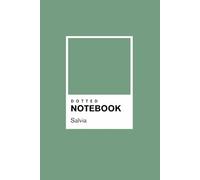Bullet Journal, Dotted notebook Armocromia colore Verde Salvia: Quaderno puntinato A5, Bujo