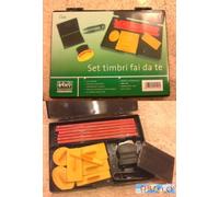 BULLET JOURNAL SCRAP CANCELLERIA - Kit timbri componibili - caratteri 4 mm
