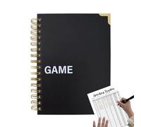 Bullet Journals Game, Bullet-Journal Dotted Journal Notebook pre-confezionato, Bullet Journaling Game Notebook, Yearly Finance Spending Tracker Notebook, per pianificatori, risparmi,finanza e progetti