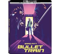 Bullet Train - 4K (Bd 4K + Bd Hd) + 9 Card (4K UHD Blu-ray) Brad Pitt Joey King