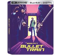 Bullet Train Steelbook 4K UHD (4K UHD Blu-ray) Brad Pitt Joey King Brian Henry