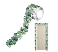 Bulletin Bulletin Bordo Eucalipto - Bulletin -Boards Border Adesivo - Eucalyptus Classroom Decor | 59 FT Die -Cut Greenery_Bulletin Board & Door Decals | Adesivi A Foglie D'acqua Per L'arredamento