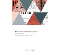 Bulletin de la Société chimique de Paris