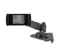 Bulletpoint Dash Mount Cell Phone Holder Compatible with 2018-2023 Jeep Wrangler JL (NOT 4xe) & 2020-2023 Jeep Gladiator Single Ball Mount Compatible with iPhone Android Smartphone (Driver Side)