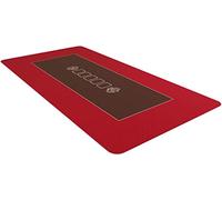 Bullets Playing Cards, Capritavolo da Poker 160x80cm, angolare, Rosso