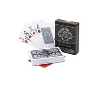 Bullets Playing Cards Platinum con Due Angoli Giochi di Carte Deluxe con Indice