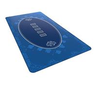 Bullets Playing Cards, Tappetino da poker di design, colore blu, 160 x 80 cm, per il proprio tavolo da poker, telo da poker