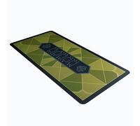 Bullets Playing Cards, Tappetino da poker Paulie Design, rettangolare, oro, 160 x 80 cm