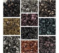 Bullette per tappezzeria, chiodi per restauro - Colore: Nero, QUANTITA': 30