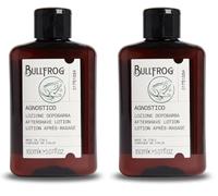 Bullfrog - Agnostico Dopobarba: Dopobarba Rinfrescante e Lenitivo con 92% Ingredienti Naturali, Fragranza Legnosa e Aromatica, Azione Tonificante e Comfort Prolungato, 150 ml (Confezione da 2)