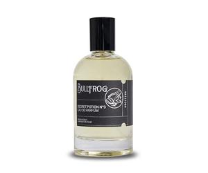 Bullfrog - Eau De Parfum Secret Potion N.3, Profumo Da Uomo 100ml | Note di Bergamotto, Rosa Damascena, Ambra, Salvia, Chiodi di Garofano e Legni Preziosi - Made in Italy