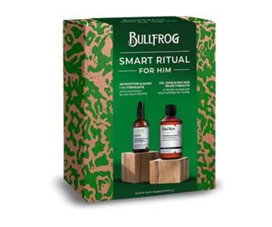 Bullfrog - Kit Smart Ritual For Him, Agnostico Balsamo Multifunzione Originale 100ml, Gel Doccia Multiuso Secret Potion N.3 250ml