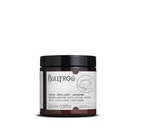 Bullfrog Pasta Esfoliante Lavabarba 100ml - Deterge in Profondità la Barba - Regala un Aspetto Lucido Ordinato - Fragranza con Note di Lavanda, Muschio di Quercia e Vetiver - Made in Italy