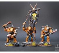 Bullgors Beast of Chaos Age of sigmar COMMISSIONE dipinto