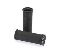 Coppia Di Manopole Bici Velo MTB Per Grip Shift. Testura Diamante. Nere Per Bici