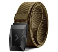 BULLIANT Cintura Uomo, Cintura Tattica Militare Cintura Lavoro Uomo 3,8cm,Fibbia a Sgancio Rapido(Tordo americano,100cm/28-32" vita regolabile)