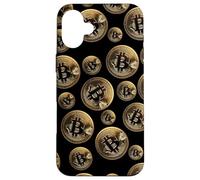 Bullish Crypto currency Bitcoin Custodia per iPhone 16 Plus