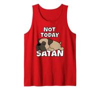 Bullmastiff Cane Pigro Not Today Satan Canotta