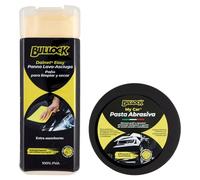 Bullock Car Care, Set Pulizia Professionale composto da 2 prodotti - Pasta Abrasiva per Ripristino Carrozzeria, Rimuove Ossidazioni, Graffi, Residui di Vernici e Opacità con Panno Dainet Easy