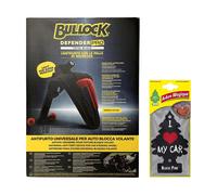Bullock Defender Pro, Blocca Volante Antifurto, Black + Arbre Magique Black Pine