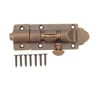 Bullone a botte Filla antichità di porta scorrevole Antique a prova di arrugginitura ad alta durezza Brass Vintage Slide Latch Blocco per mobili per armadio Finestra Porte Porta