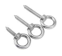 Bullone a gancio ad occhiello, Ganci ad anello tondi autofilettanti A2, confezione da 8, misure diverse(25mm,M10-1PCS)