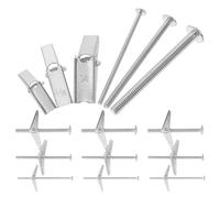 Bullone a ginocchiera a molla da 24 pezzi Ancoraggi a farfalla Filettatura