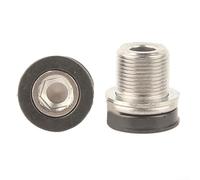 Bullone a manovella M15, vite per movimento centrale, 20,4 mm, fissaggio per bicicletta ES25 Axle Mountain per bici, compatibile con chiave esagonale da 8 mm (M15)