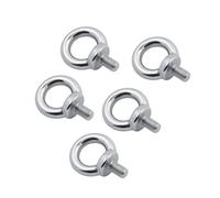 Bullone A Occhiello Bullone ad occhiello di sollevamento Vite in acciaio inossidabile argentato for impieghi gravosi M6 M8 M10 M12 for con fune metallica(5PCS,M12)