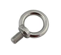 Bullone A Occhiello Bullone ad occhiello di sollevamento Vite in acciaio inossidabile argentato for impieghi gravosi M6 M8 M10 M12 for con fune metallica(1PCS,M8)